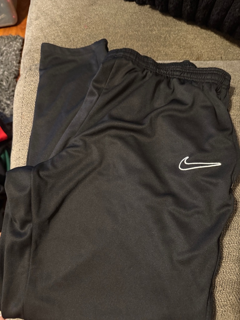 Nike Black Womens Athletic Joggers with Swoosh XL